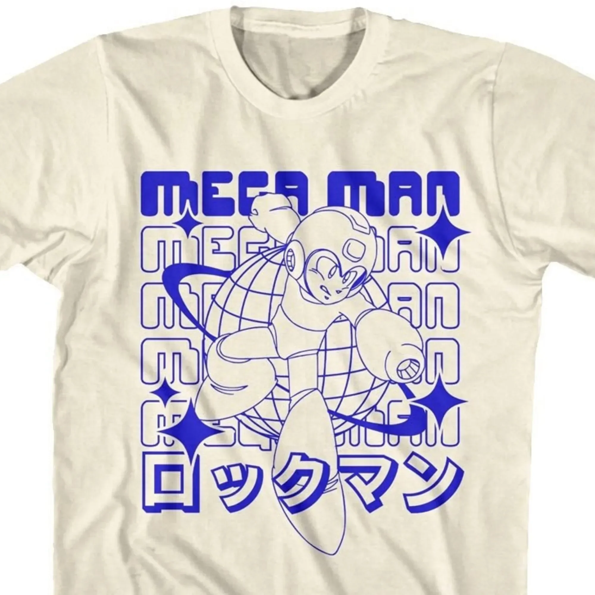 Megaman Men's TShirt 72 Worldwide Graphic Tees