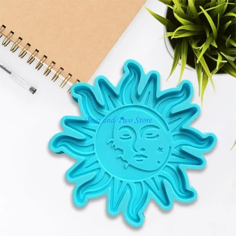 HX6F Resin Silicone Molds Sun Moon Epoxy Molds Resin Casting Molds - view 2