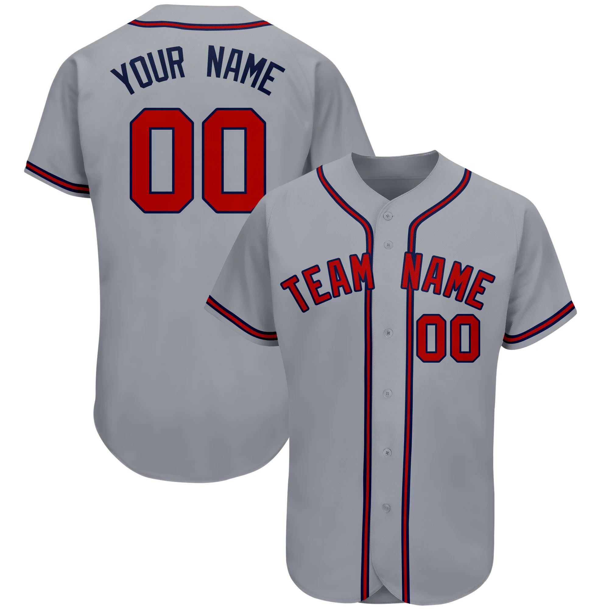 Camicie sportive in jersey da baseball personalizzate all'ingrosso completamente sublimate Aggiungi nome/numeri della squadra per adulti/bambini Regalo fantastico di grandi dimensioni