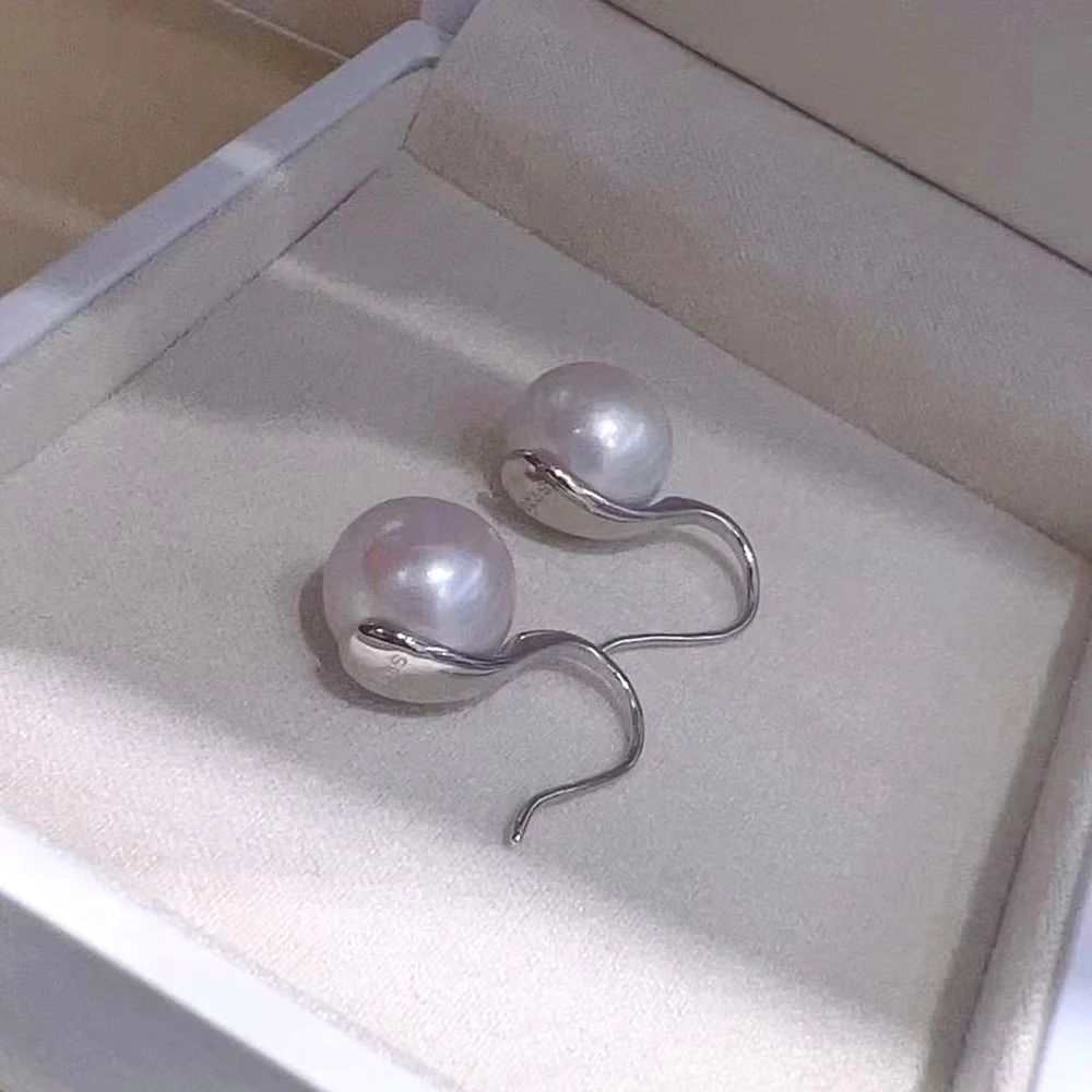 

10 шт. жемчужные аксессуары своими руками, толстые серьги-гвоздики на высоком каблуке, золотые и серебряные серьги, с круглой плоской подошвой 10–14 мм.