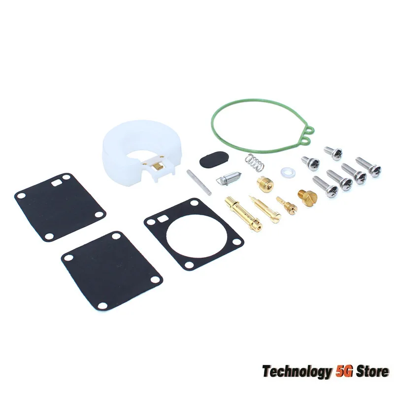 ชุดซ่อมคาร์บูเรเตอร์เครื่องยนต์นอกเรือสําหรับ Tohatsu Mercury 2 จังหวะ 5 HP