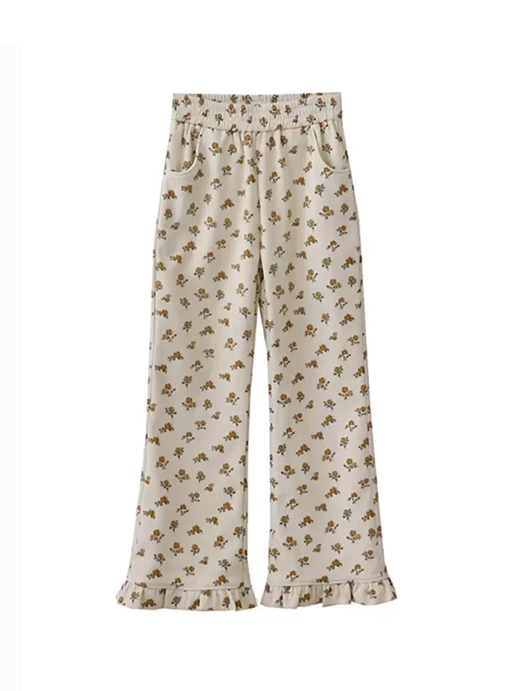 

Женские вельветовые брюки бежевого цвета Y2K Harajuku High Street, милые повседневные теплые брюки в стиле ретро 2000-х годов, зимняя одежда, новинка 2025 года