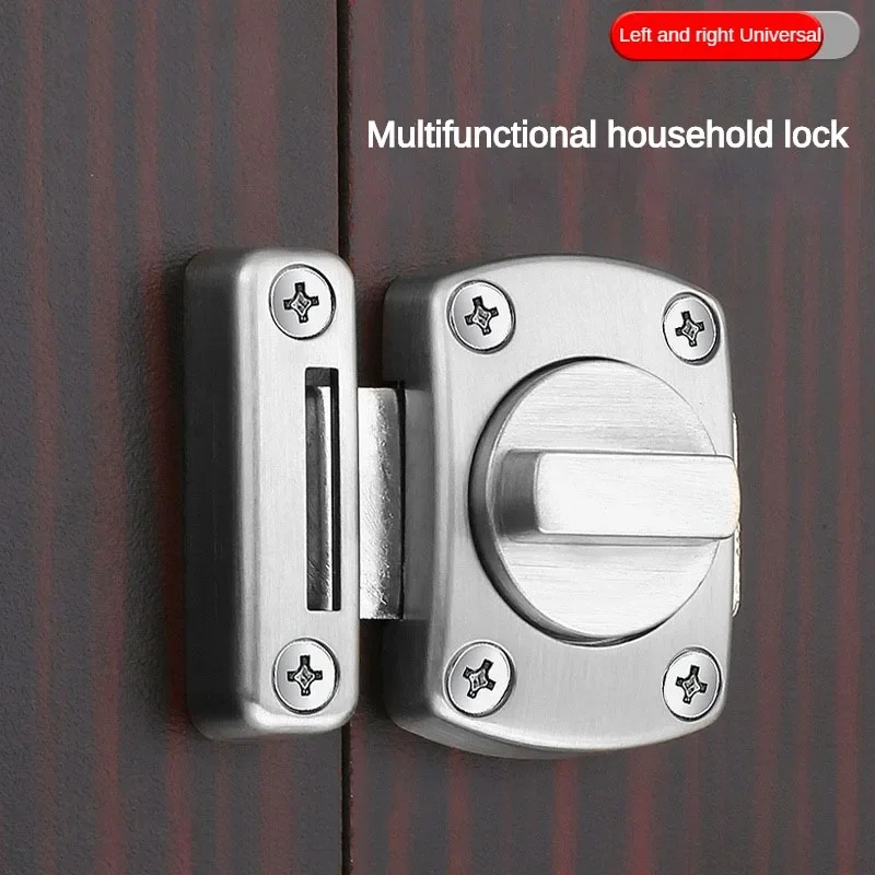 Privacy WC Latch Vacant Engaged Door Lock Toilet Shower Cubicles & Bathroom Turn Twist Bolt Privacy Catch Latch