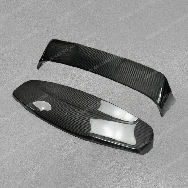 For Mini Cooper R60 Carbon Fiber Rear Roof Window Spoiler Wing Lip Bodykits 5