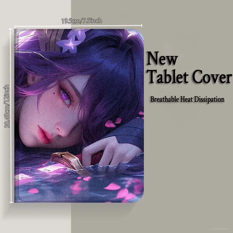 أفرلورد أنيمي كوميك شعبية لباد برو اير ميني 2 3 4 5 6 7 7 8th 9th 10th 11th 10.2 9.7 10.5 10.9 11 12.9 13 حافظة كمبيوتر لوحي #6