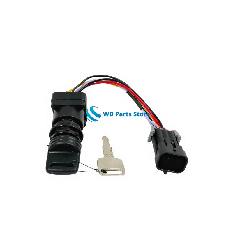 

Marine Lgnition Key Switch 8M0133558 6 Pin For Mercury Outboard Top Control Box-A65M