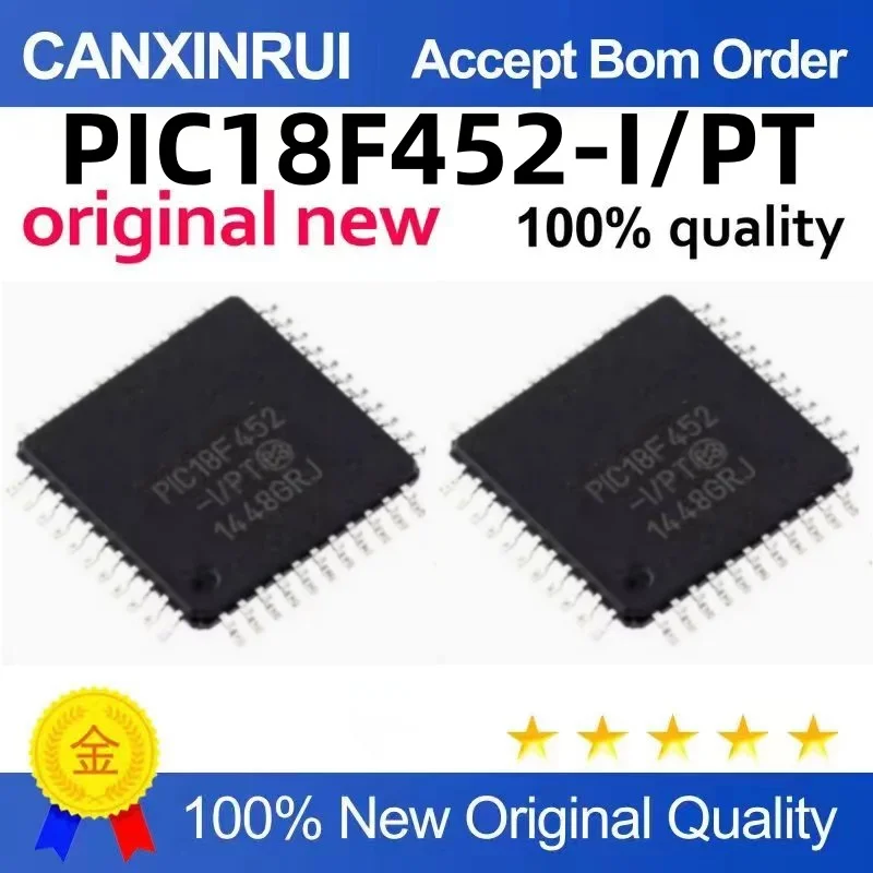 

New original PIC18F452-I/PT PIC18F452 chip chip TQFP44 MCU microcontroller chip