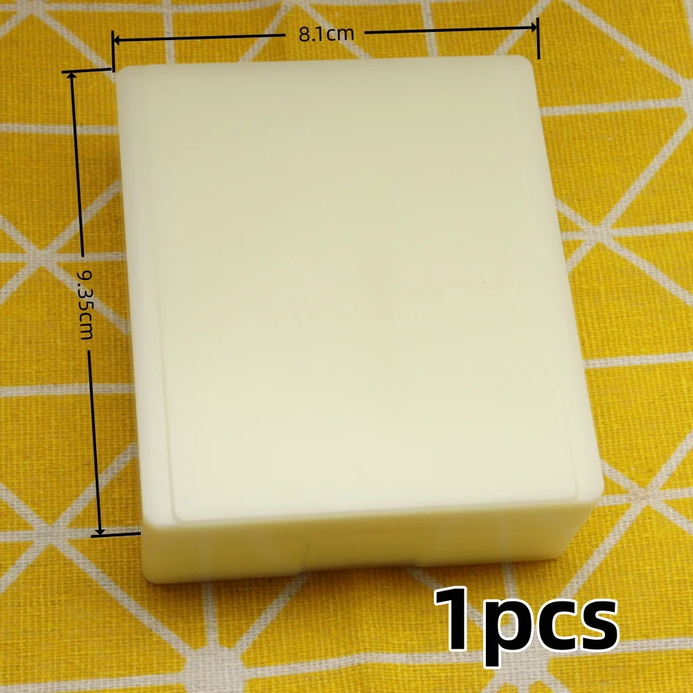 Plastic Microscope Slide Storage Box 25 50 100 Slots Glass Slide Holder Case for Biological Prepared Slides Lab Storage