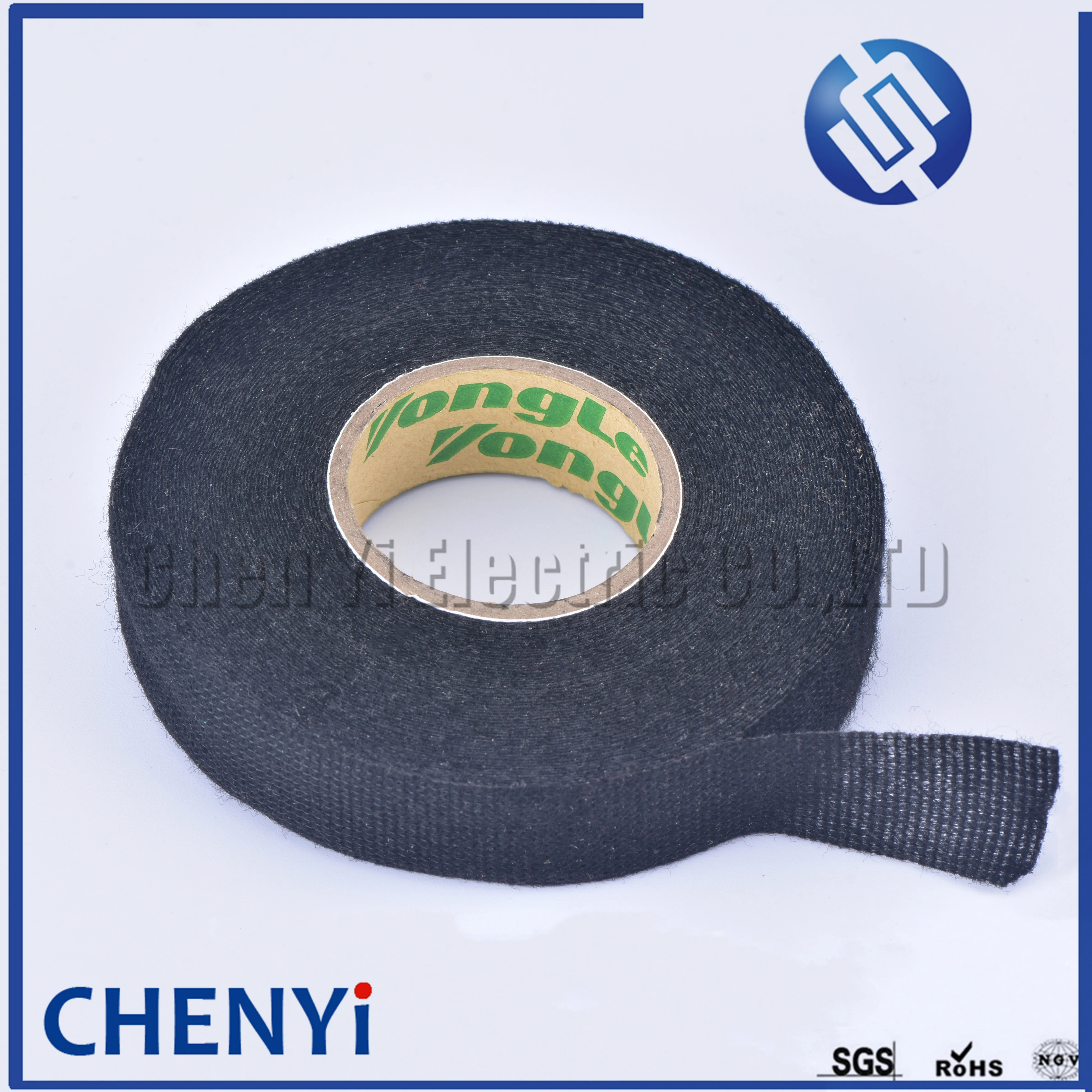 15M*25mm 15M*19mm Dustproof Heat-resistant Wiring Harness Tape Looms Wiring Harness Cloth Fabric Tapes Adhesive Cable Protection