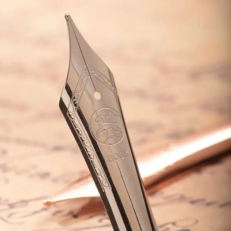 Germany Imported BOCK Fountain Pen Tip No. 6 Tip 35 Mm Students Calligraphy Practice Art Tip Students Practicing Writing Pen Nib