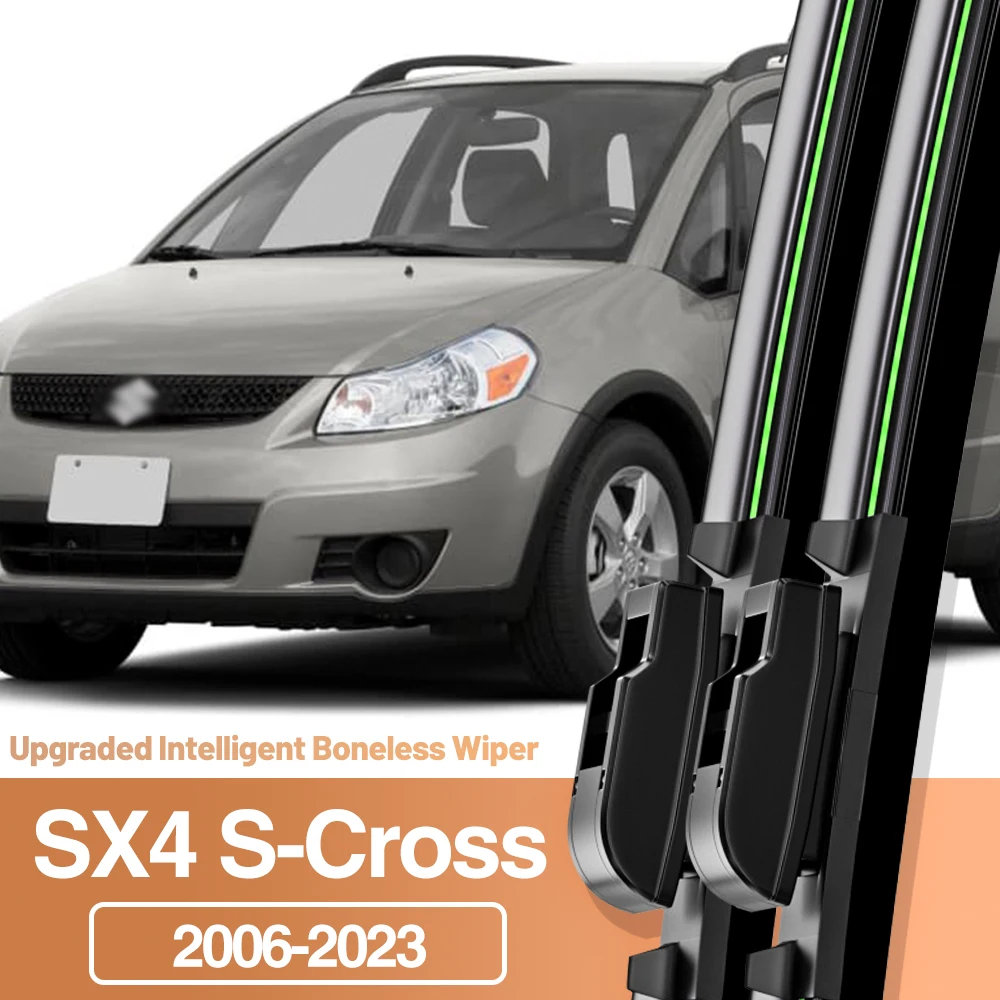 

2 шт. для Suzuki SX4 S-Cross 2006-2023, щетки стеклоочистителя переднего стекла, аксессуары для окон 2007 2011 2013 2019 2021