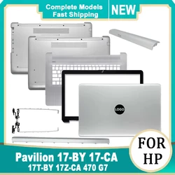 NEW Laptop Cover For HP Pavilion 17-BY 17-CA 17T-BY 17Z-CA 470 G7 LCD Back Case Palmrest Bottom Lower Cover Silver L83725-001