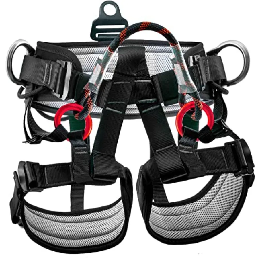 

Climbing belts, Thicken Professional Large Size Safety Seat Belts for Tree Climbing, Rescuing Work, Rappelling