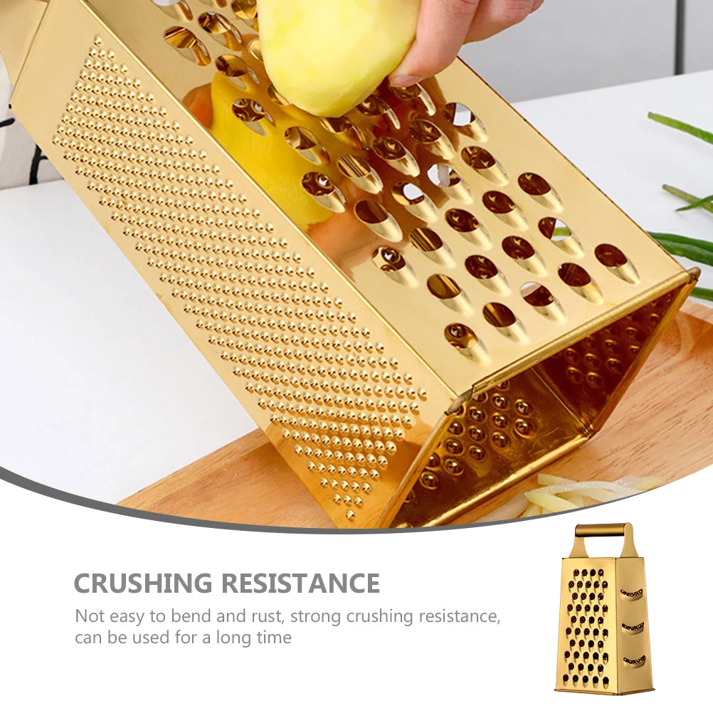 Stainless Steel Grater Kitchen Multi Function Vegetable Fruit Slicer Cheese Supplies Peeler