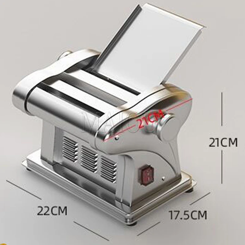 JCD-5 Electric Noodle Making Pasta Maker Dough Roller Noodle Cutting Machine