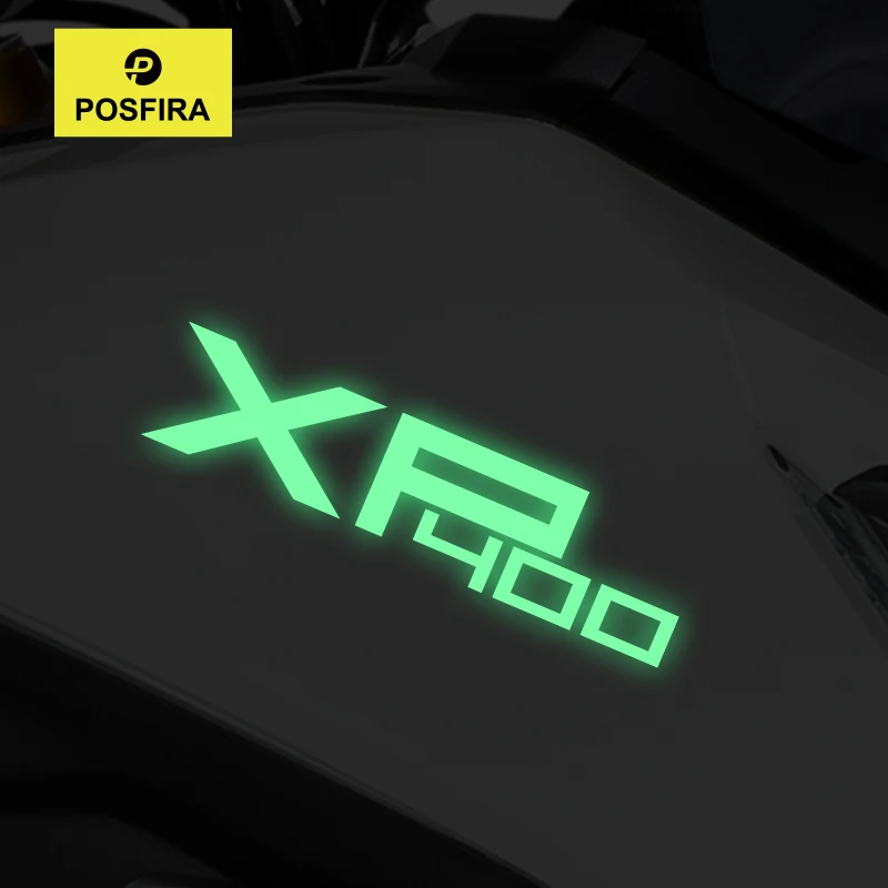 

POSFIRA Motorcycle Stickers Luminous Decals for Peugeot XP400 XP 400 GT Accessories 2023-2024 Vinyl Waterproof Motorbike Sticker