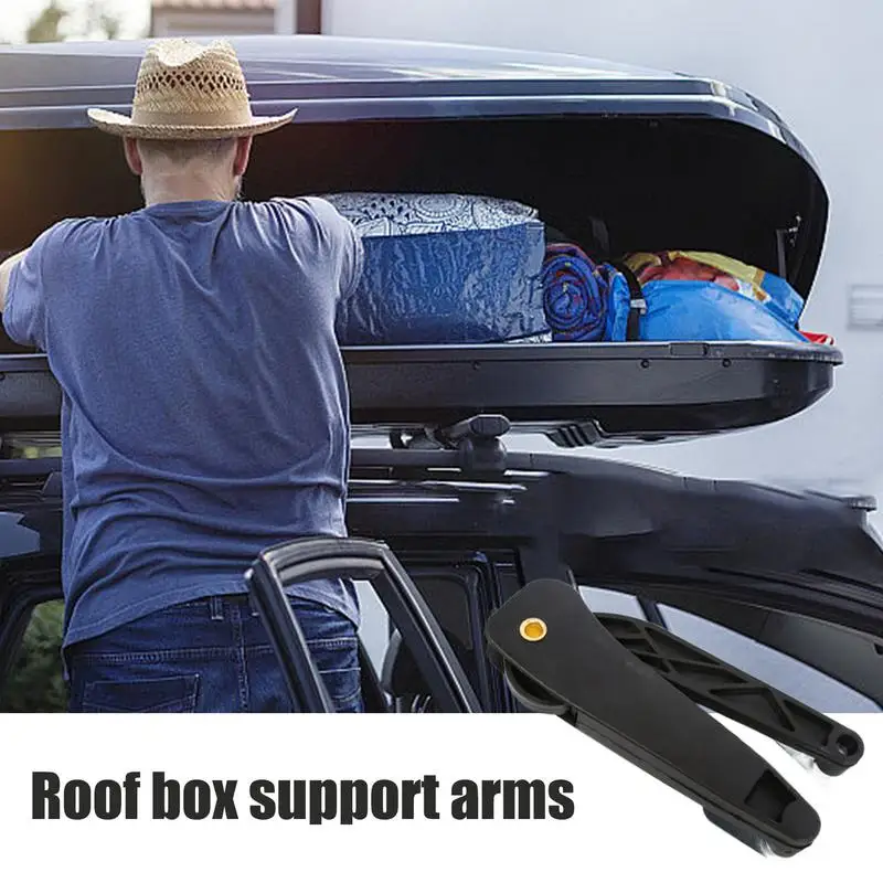 

Roof Box Mount Vehicle Luggage Support Arms Automotive Top Mount Travel Luggage Storage Roof Cargo Box Holder Bracket