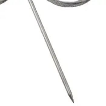 3PCS For BBQ Thermometer Probe Sensors with for dc2 5 Connector for Reliable Temperature Tracking in Pellet Grills and Ovens
