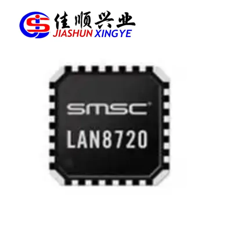 5PCS LAN8720A-CP-TR Ethernet transceiver chip   LAN8720A-CP-TR  QFN24   LAN8720A-CP-TR