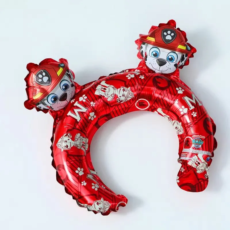 Paw Patrol Ear Hair Accessories Balloon 20Pcs Baby Shower Birthday Party Decoration Children Toys Air Globos Gift view 3