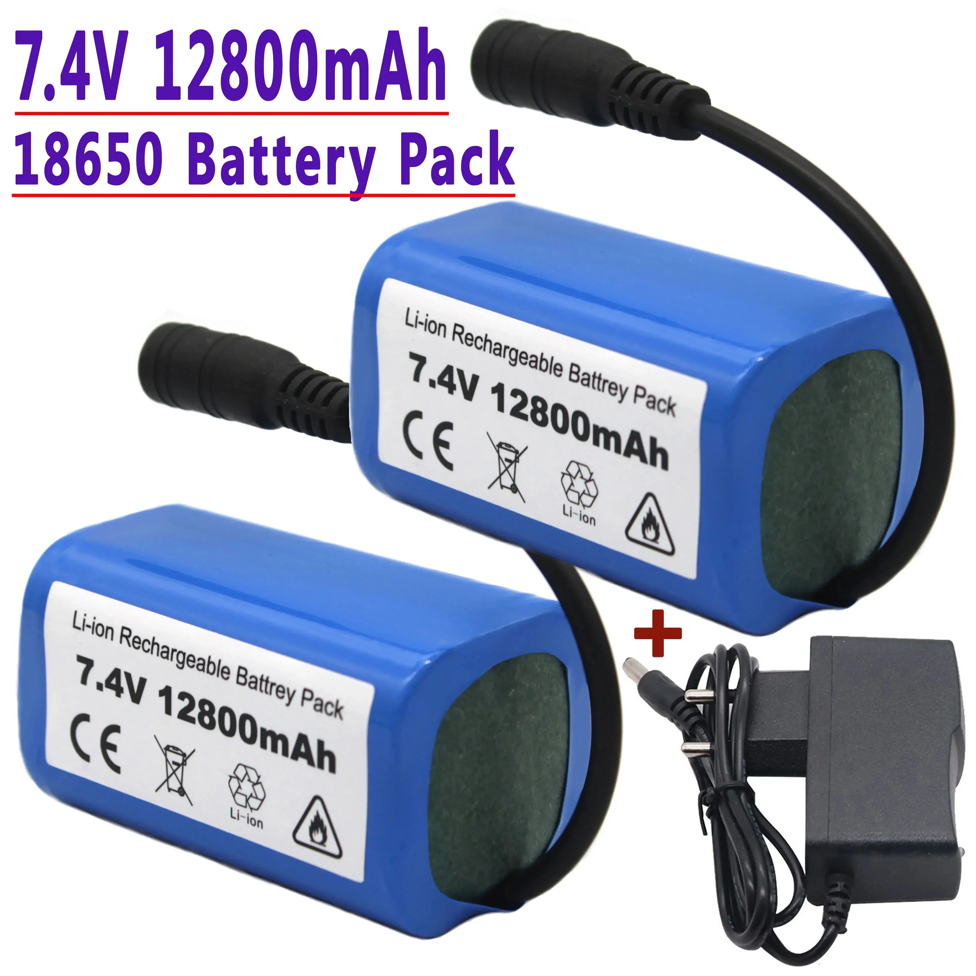 100%.New.Enhanced LiPo battery, 7.4 V, 12800 MAH, t1882011-5, t888, v007, h18, C18.