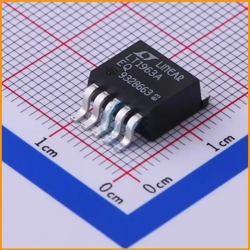 5Pcs/Lot  New Original  LT1963AEQ-3.3#PBF  LT1963AEQ-3.3  Linear Voltage Regulator IC Positive Fixed 1 Output 1.5A 5-DDPAK