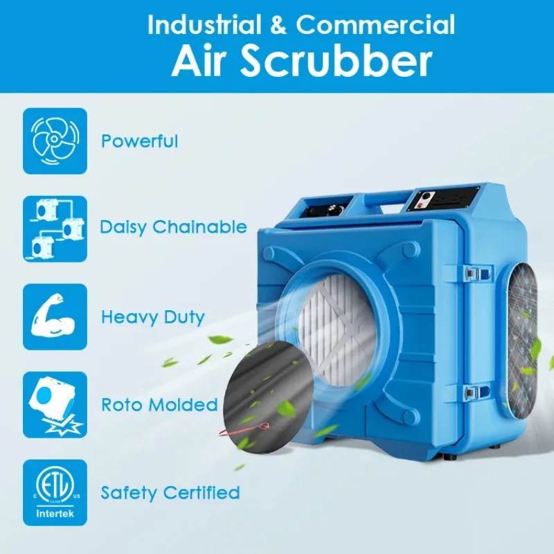 New Electric Air Scrubber High Volume Plastic Engine Core Component For Manufacturing Plant Use New Condition