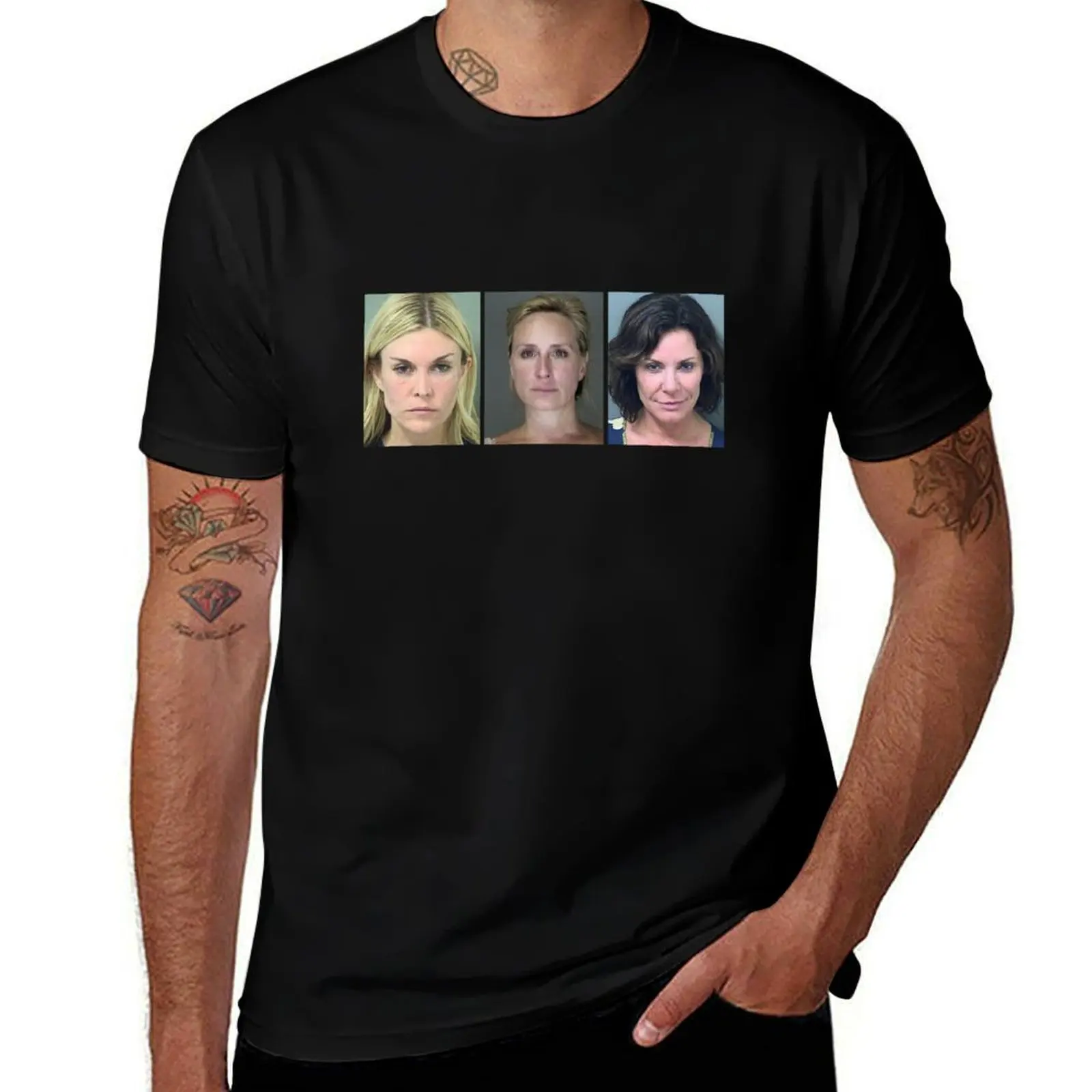 Real Housewives of New York Mug T-Shirt Stylish Graphic Short Sleeve Top