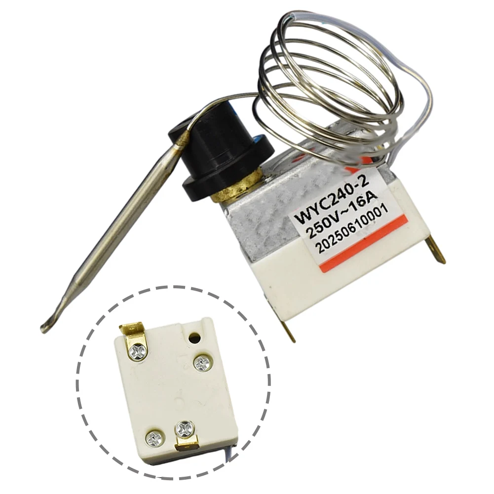 Electric Fryer Thermostat with Precise 240 Degree Celsius Temperature Control Suitable for Frying Meat and Vegetables