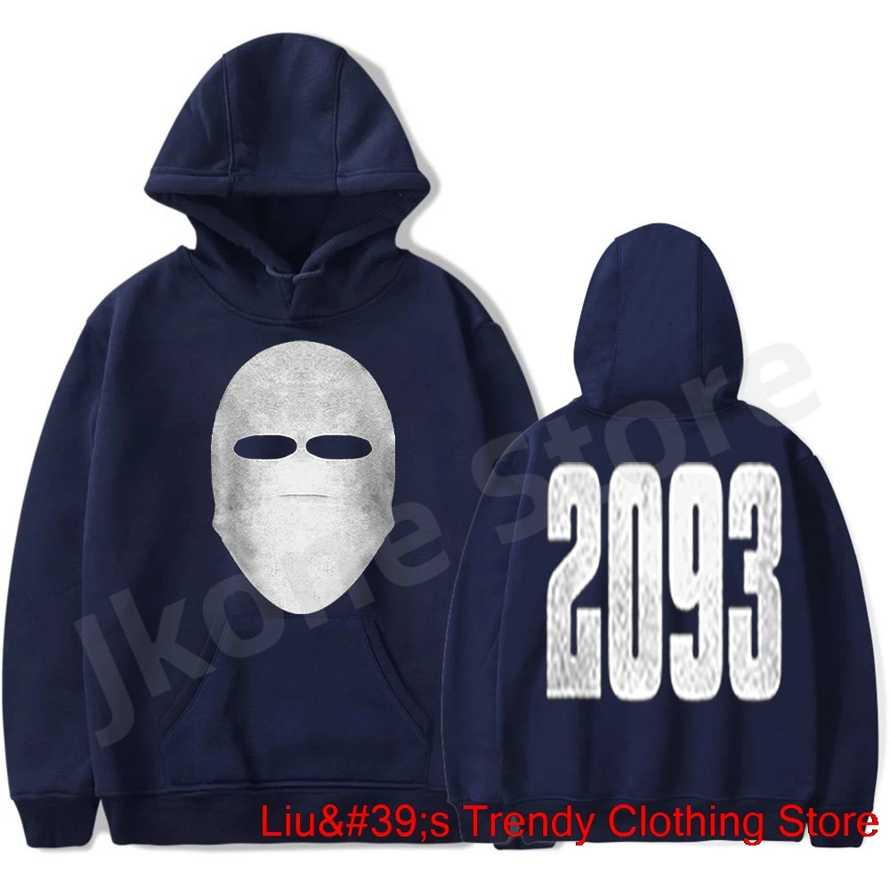 Yeat Mask Hoodies 2093 Album Rapper Merch Pullovers Women Men Fashion Casual HipHop Style Sweatshirts Top