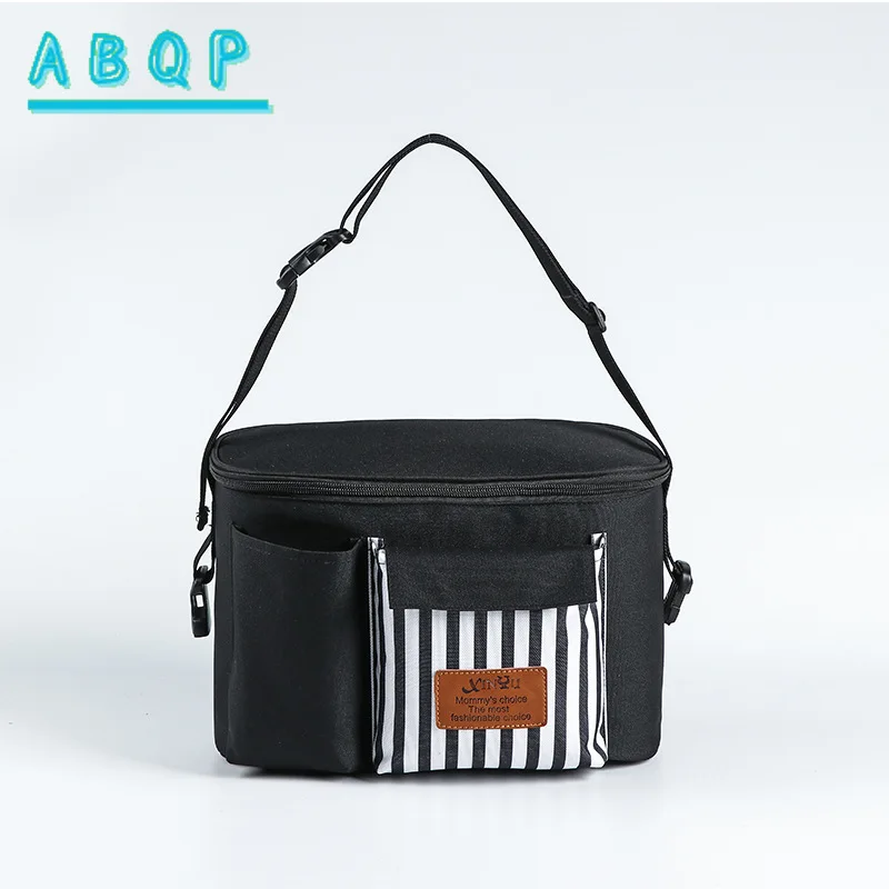 New Baby Stroller Hanging Bag Multifunctional Baby Bag Fashionable and Lightweight Stroller Storage Hanging Bag Large Capacity 4