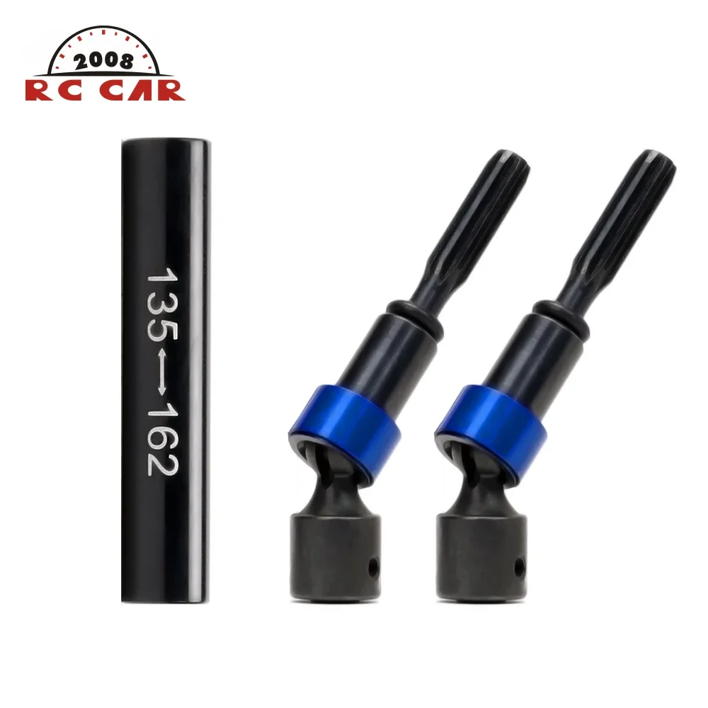 135-162MM Hard Steel Rear Main CVD DriveShaft AX31114 For RC 1/10 Axial RR10 SCX10 II SCX10III SMT10 Yeti Wraith AX10