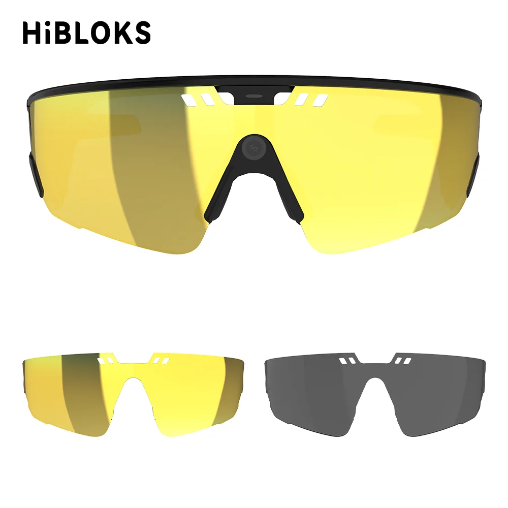 HIBLOKS – lentilles de remplacement pour lunettes intelligentes Oakley Meta Vanguard, accessoires, lentilles polarisées, anti-éblouissement, UV 400