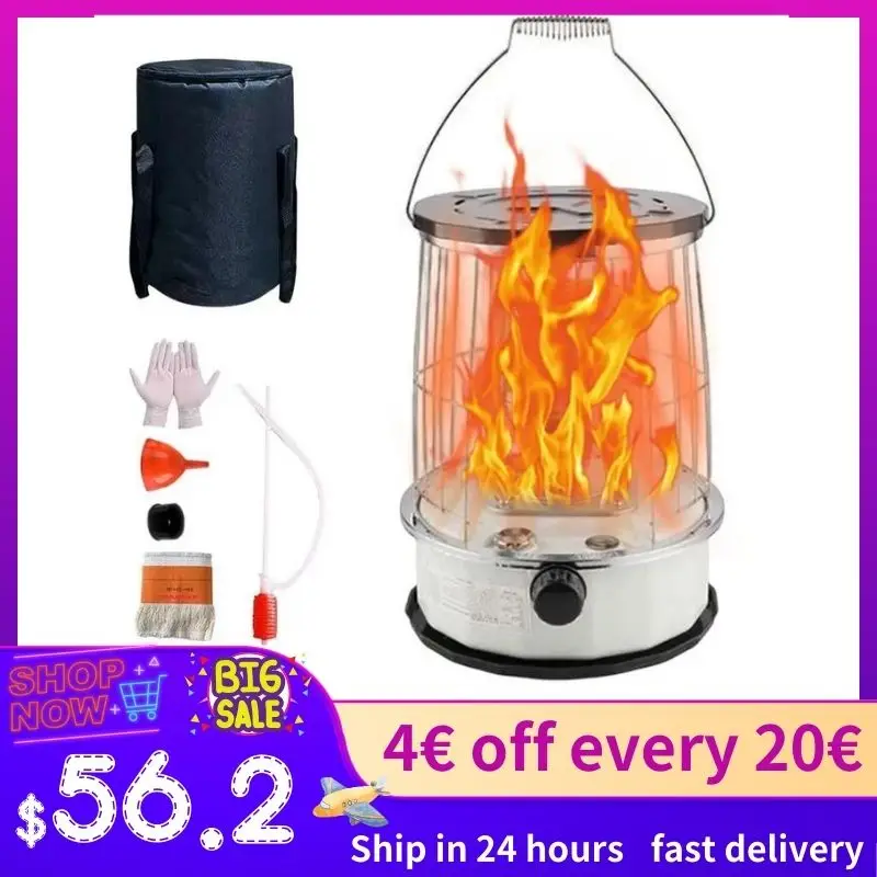 

Kerosene Stove 2600W Burner Outdoor Indoor Heater Height Adjustable Winter Warmer Heating Boiling Cooking Camping Gear Heat