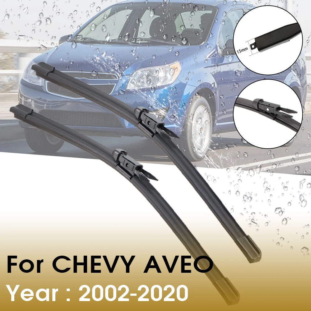 

BROSHOO автомобильная щетка стеклоочистителя из натурального каучука 2002-2020 для CHEVY Aveo MK1 T200 T250 T300 переднее лобовое стекло автомобильные аксессуары