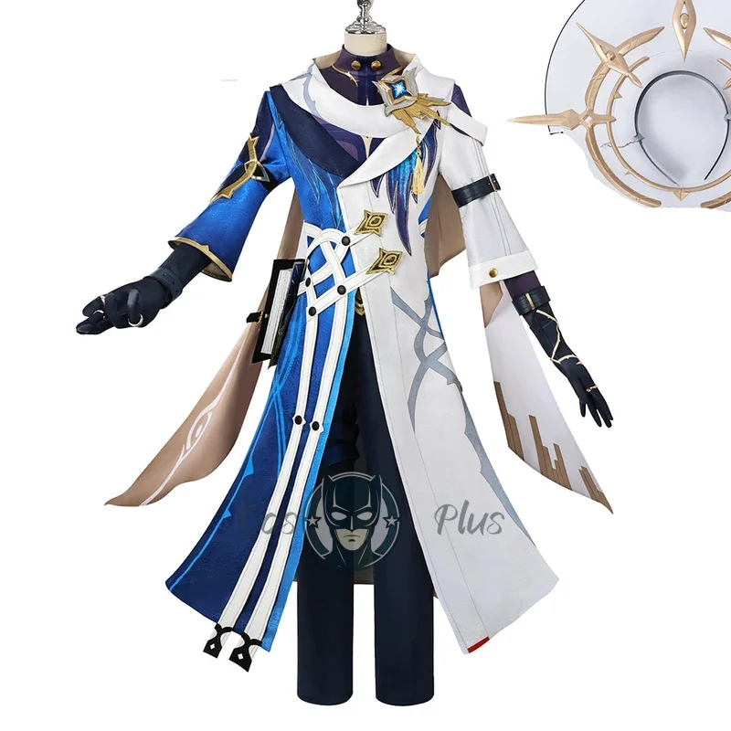 

Honkai Star Rail Sunday Косплей Наряд Костюм Галодовиский Мистер Недели Униформа Хэллоуин Карнавал Ролевая Игра Рождество Новая Кожа