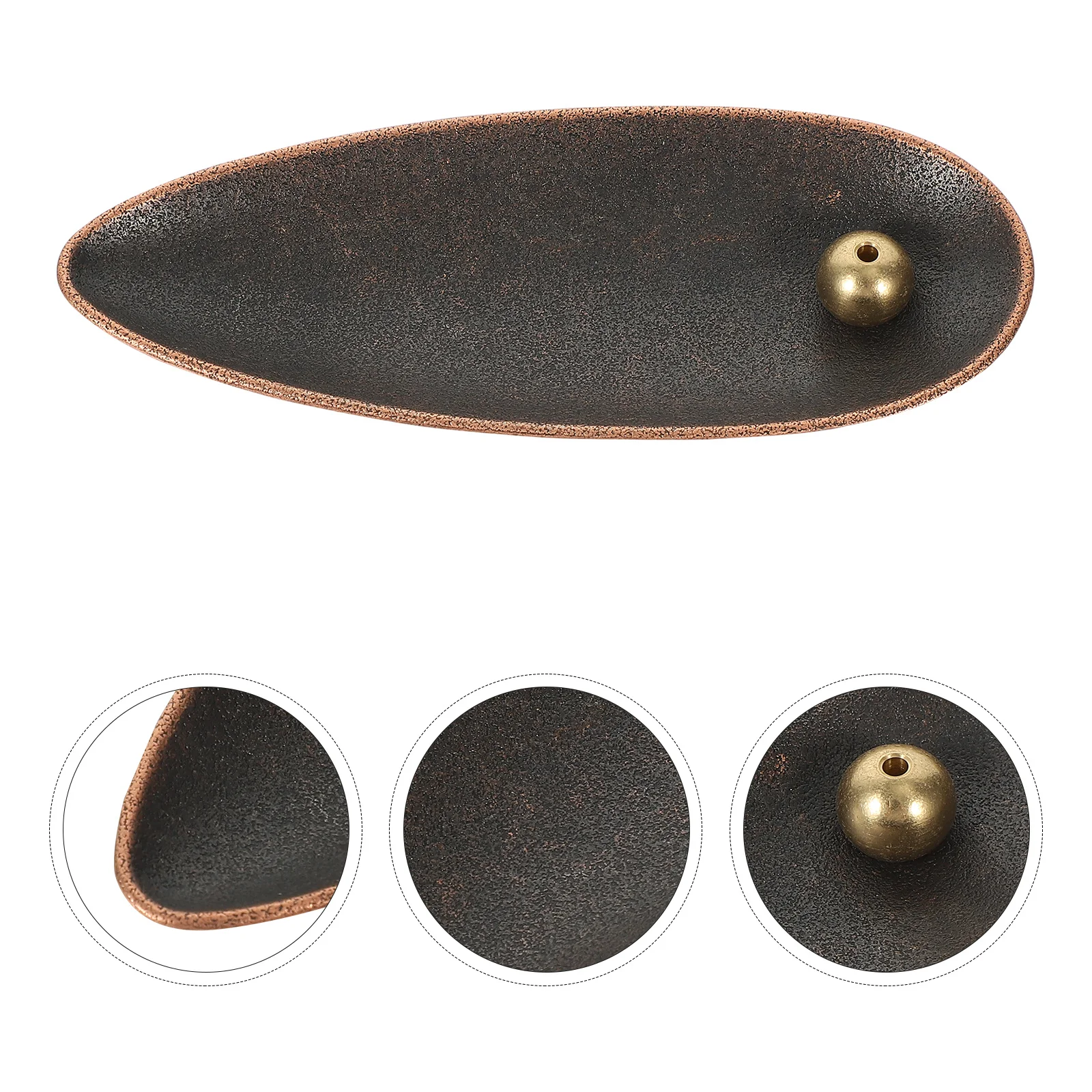 

Incense Stick Holder Japanese Style Mini Alloy Ash Catcher For Home Office Yoga Meditation Decorative Burner Supply