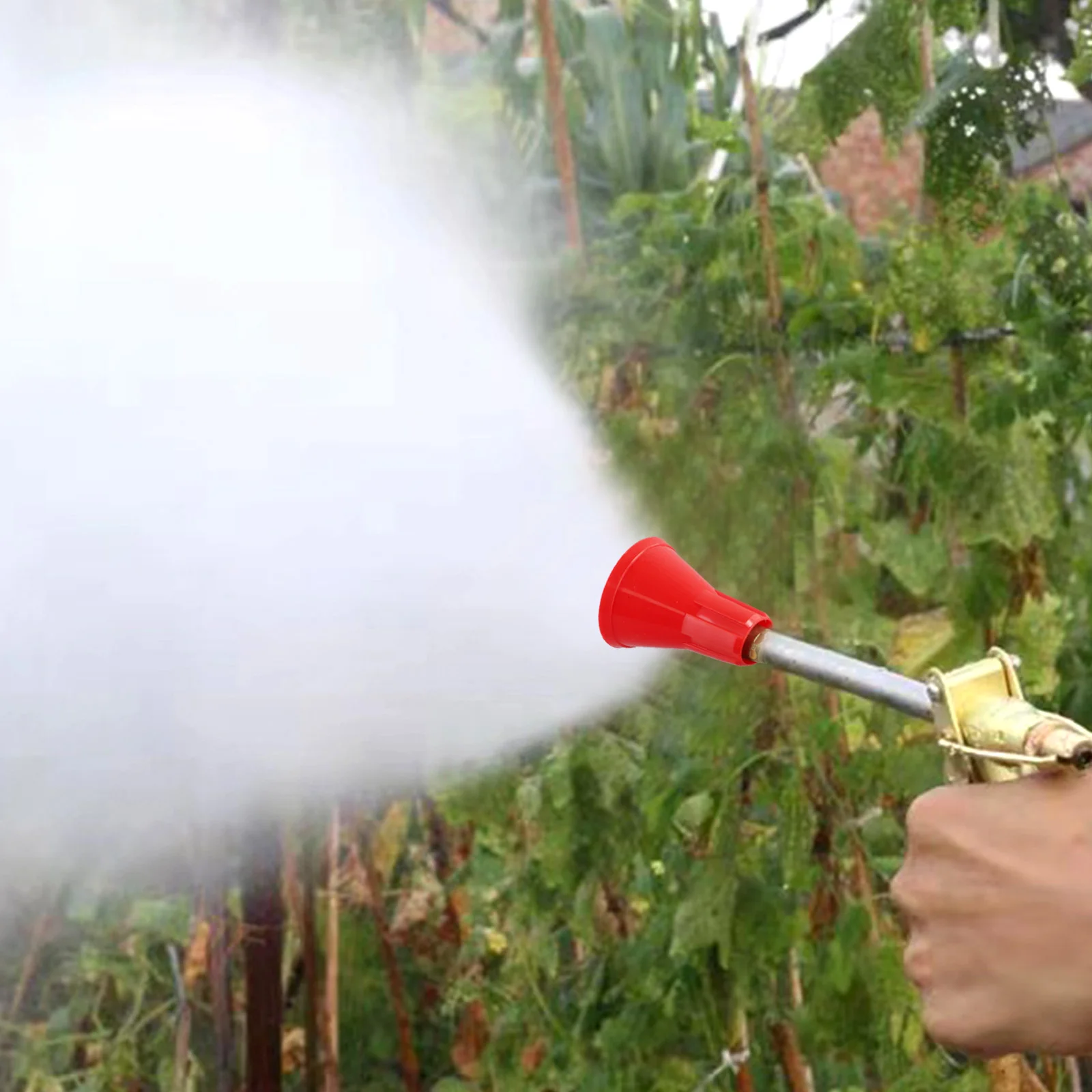Copper Core High-Pressure Sprayer with Precision Rotary Atomizing Nozzle for Outdoor Lawn Grass and Pet Cleaning Needs