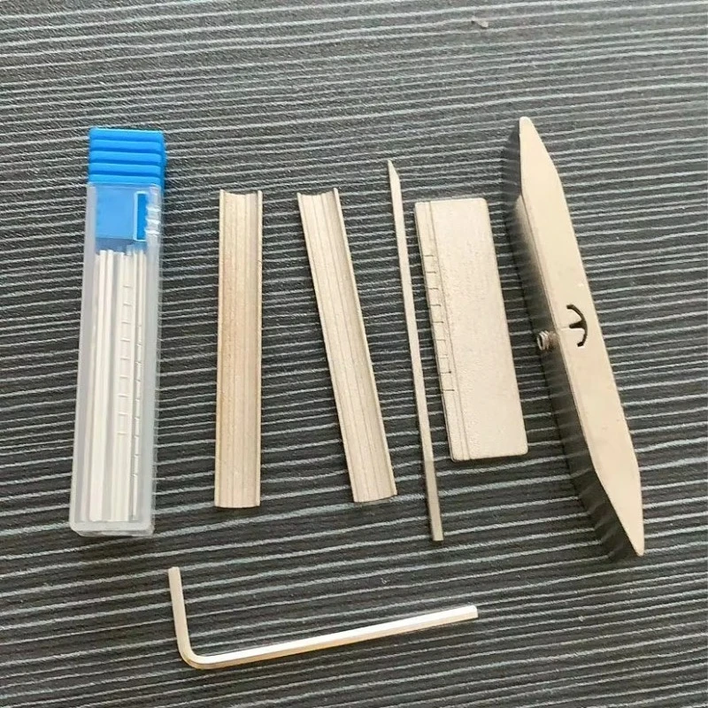 

Набор инструментов для вскрытия замков AB Three-Head Tin Foil Tools, полный комплект, принадлежности для слесарных работ, ремонтный набор, хорошее качество, для дверных замков