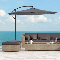 Outdoor Banana Yard Umbrella Great Price Garden Parasol Patio Table Beach Courtyard Exterior Patio Umbrella Outdoor