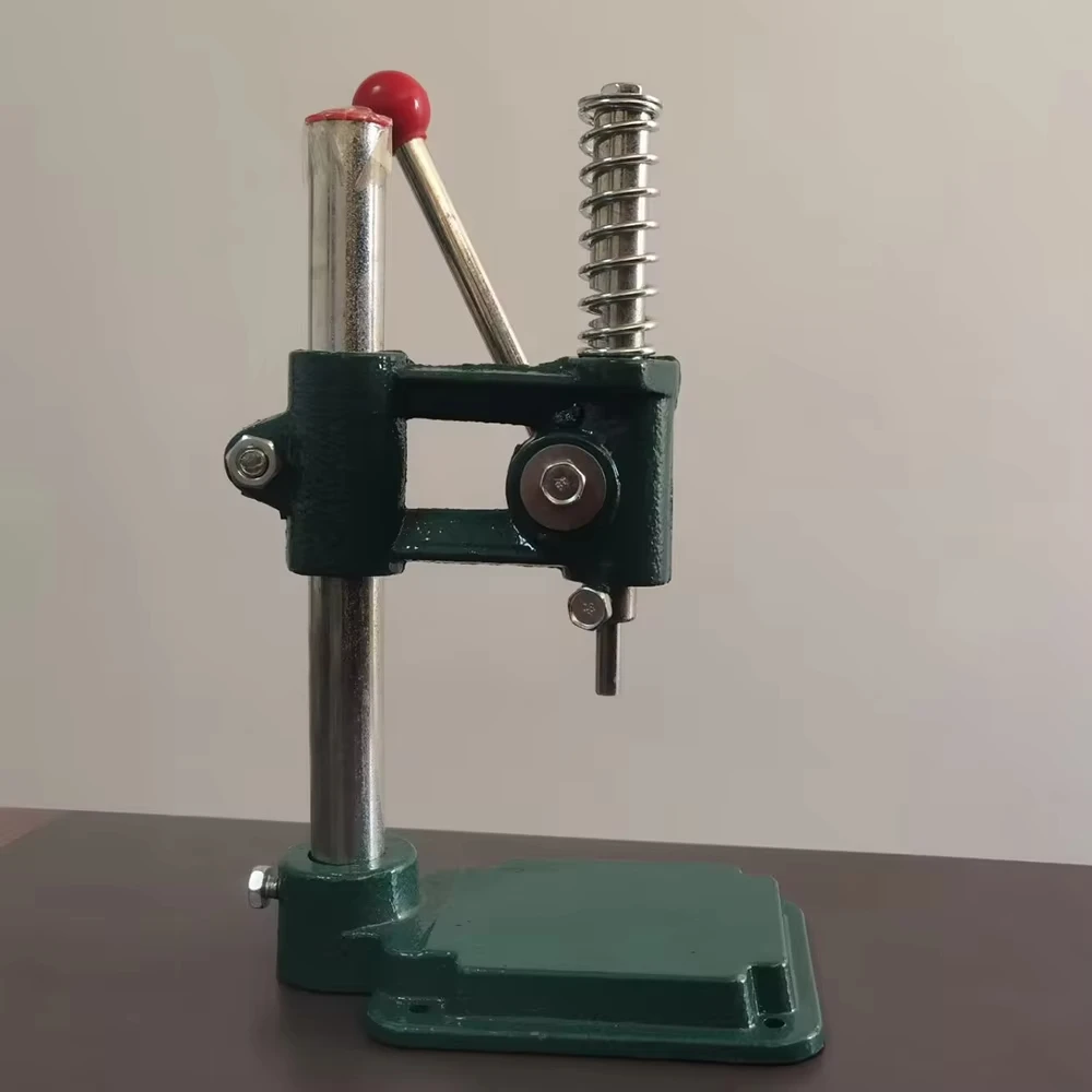 

Multi functional hand press Hand press bag buckle machine Punching and cutting machine Soft bag sofa bag buckle machine