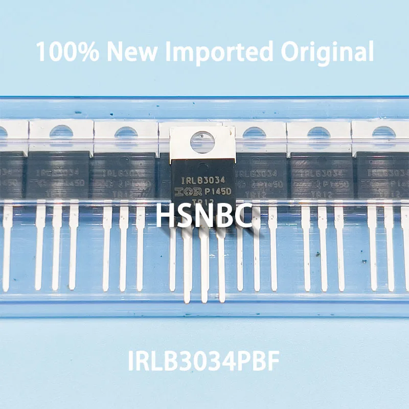 10Pcs/Lot IRLB3034PBF IRLB3034 LB3034 TO-220 195A 40V MOSFET N-Channel Field-effect Transistor 100% New Imported Original