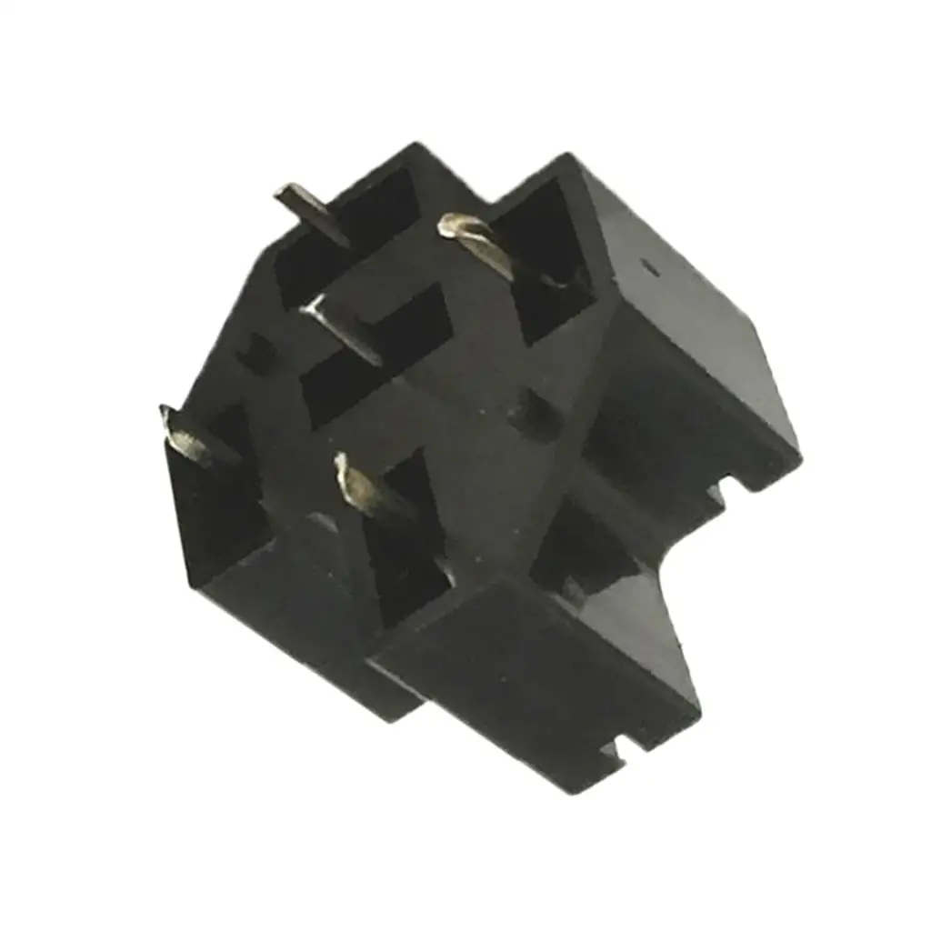 5 Pin 5 Wires Relay Harness Socket Automotive PCB Mount 40A SPDT Relay for Vehicle Electrical Systems