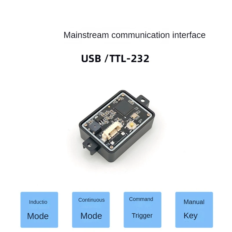 연속 1D 및 QR 코드 스캔 바코드 리더 모듈, 바코드 스캐너 모듈, GM78 1D 2D TTL-232/USB 인터페이스