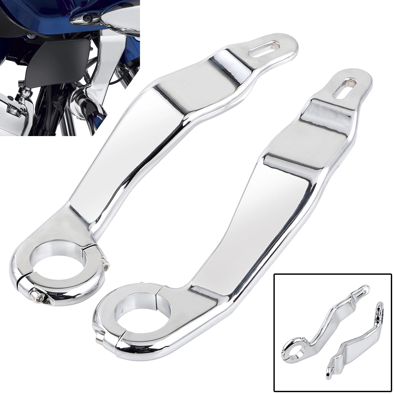 Motorcycle For Harley 2015 - 2026 Fairing Support Bracket Mount Kit Road Glide FLTRX Special FLTRXS Ultra FLTRU Zinc Alloy