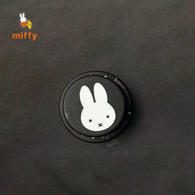 

Черный чехол для телефона Miffy, подходит для Iphone 16, 15, 14, 13, чехол для телефона с защитой от падения, классические магнитные подставки с героями мультфильмов, аксессуары в стиле аниме