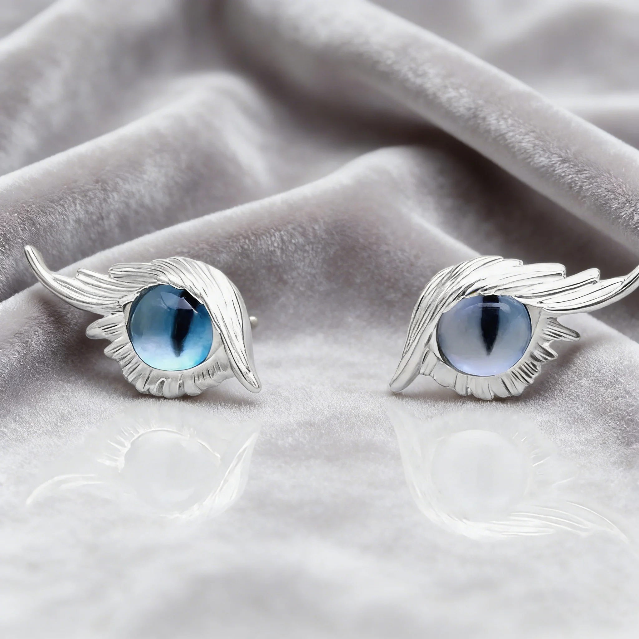 Devil's Eye with Different Pupil Earrings, Light Luxury, Fashionable, High End, Personalized, Versatile Earrings