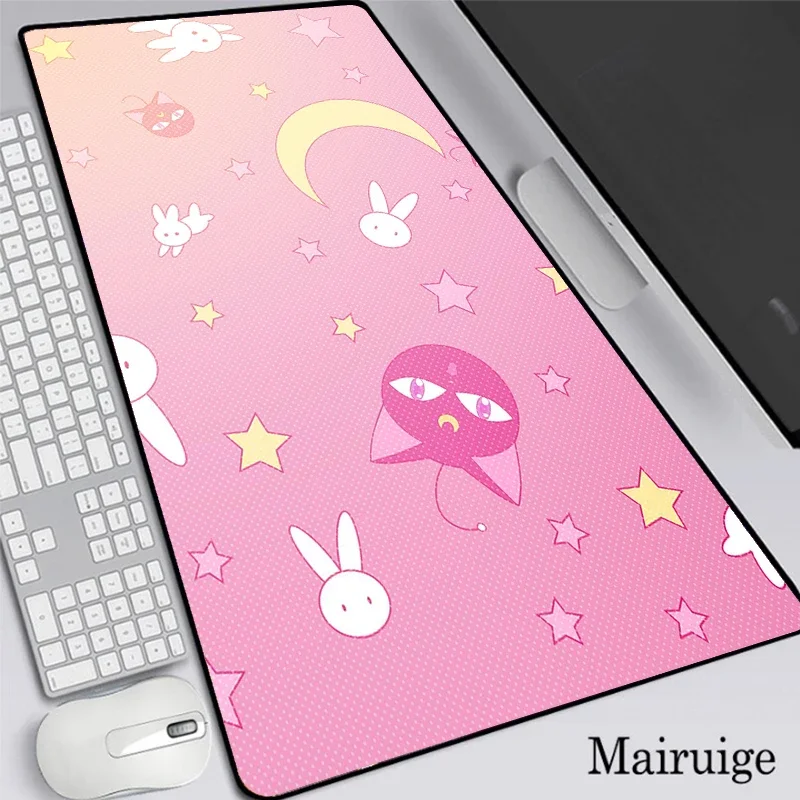 

XGZ Large XXL Office Computer Girly Table Mat Table Keyboard Big pink Mouse Pad Laptop Cushion Desk Non-slip Mats Gamer Mousepad