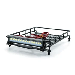 Universal Roof Racks With LED Light for 1/14 1/12 1/10 RC Crawler Car SCX10 CC01 MN D90 D91 D99 MN90 MN99S