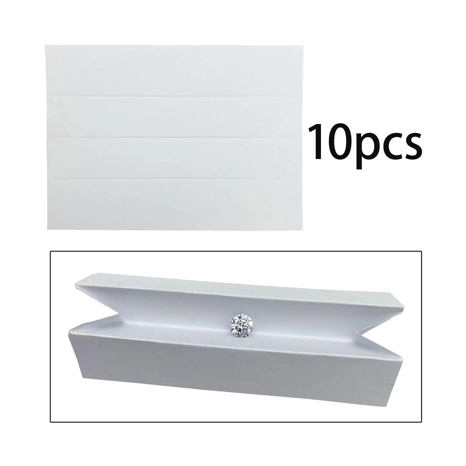 10Pcs Diamond Color Grading Tray Gemological Tools Jewelry Making Tool